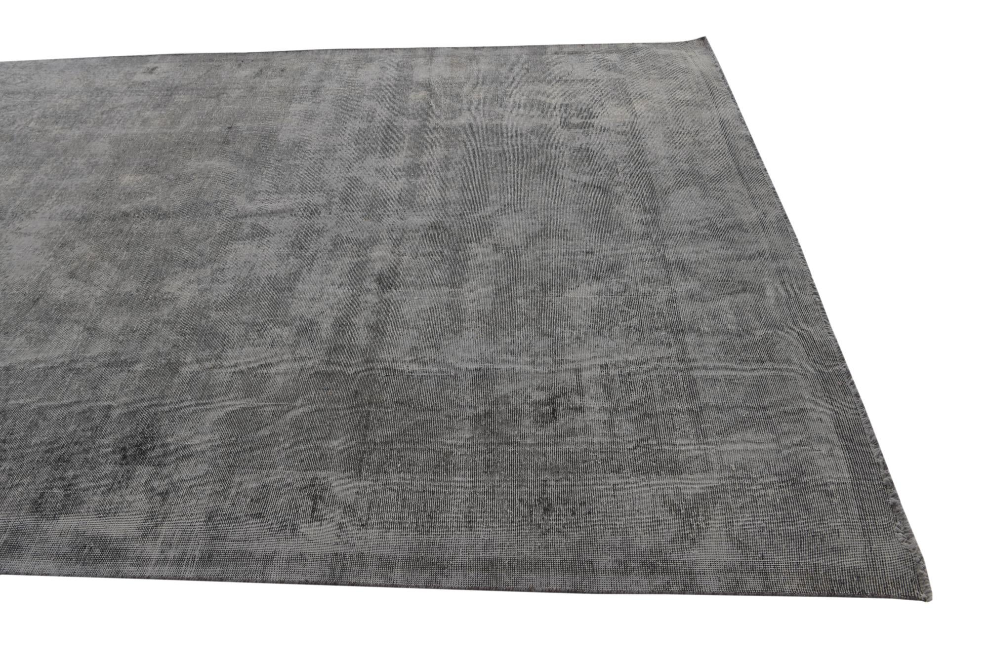 6' 9 x 10' 7 Hand Knotted Ultra Vintage Persian Wool Rug