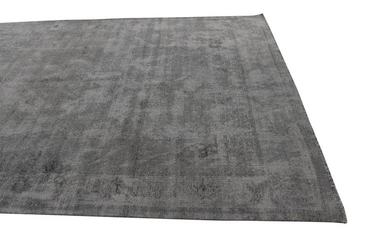 Detail image of 6' 9 x 10' 7 Hand Knotted Ultra Vintage Persian Wool Rug