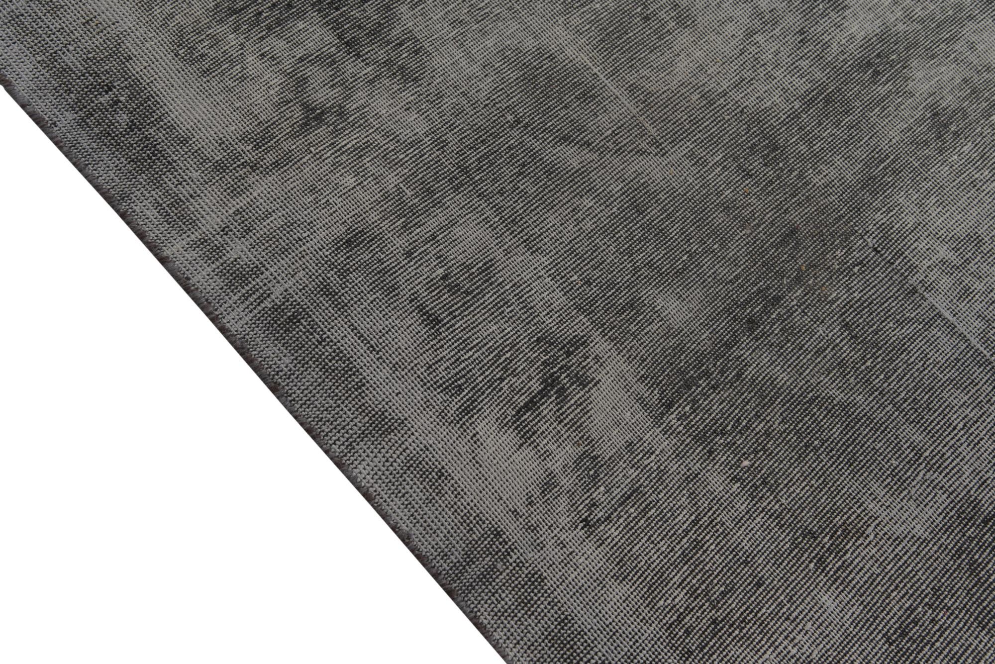 6' 9 x 10' 7 Hand Knotted Ultra Vintage Persian Wool Rug