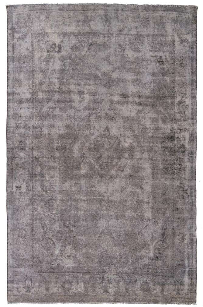 6' 9 x 10' 7 Hand Knotted Ultra Vintage Persian Wool Rug