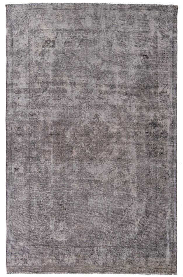 Detail image of 6' 9 x 10' 7 Hand Knotted Ultra Vintage Persian Wool Rug
