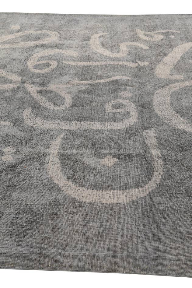 Detail image of 9' 7 x 12' 4 Hand Knotted Ultra Vintage Persian Wool Rug