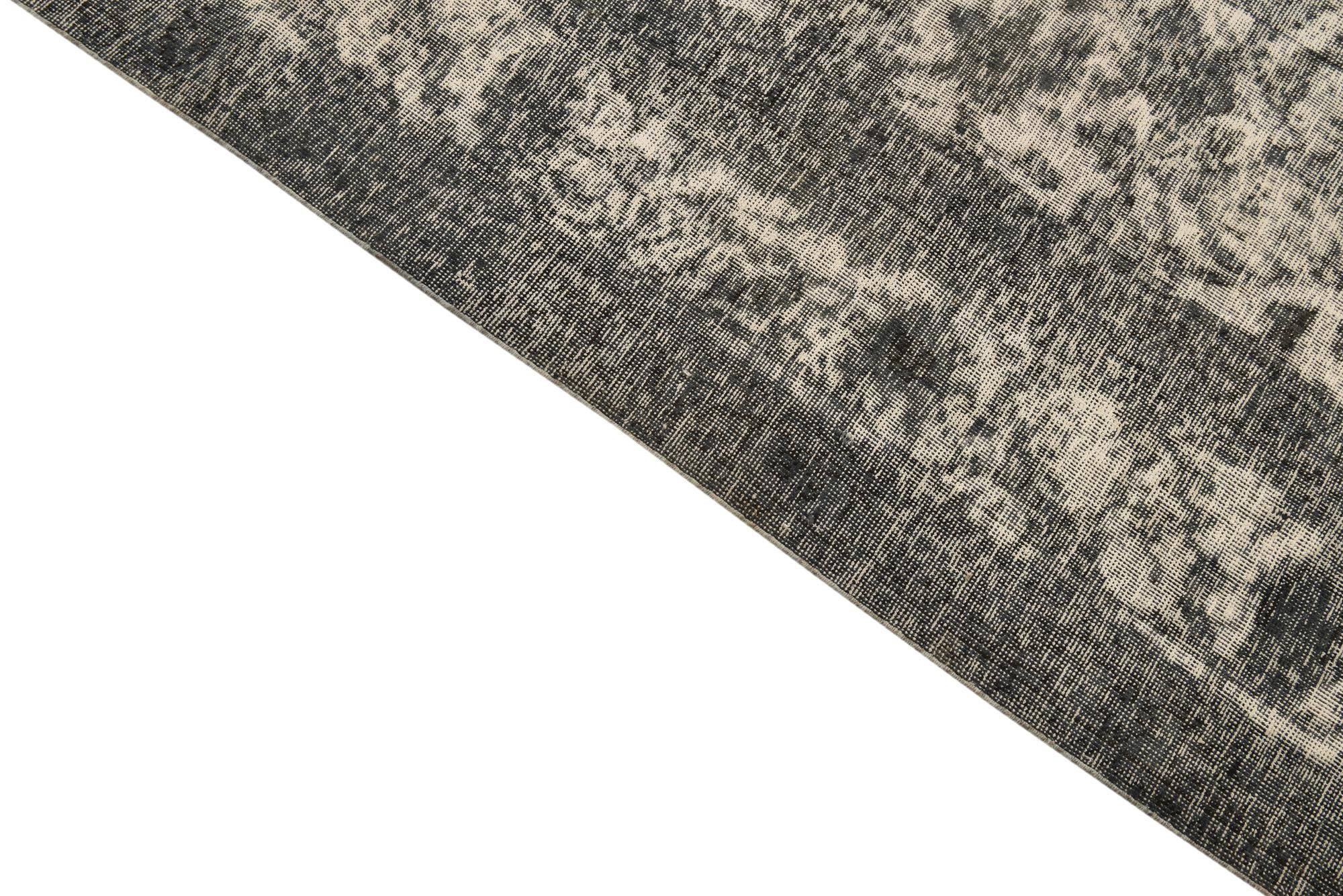 7' 8 x 10' 10 Hand Knotted Ultra Vintage Persian Wool Rug