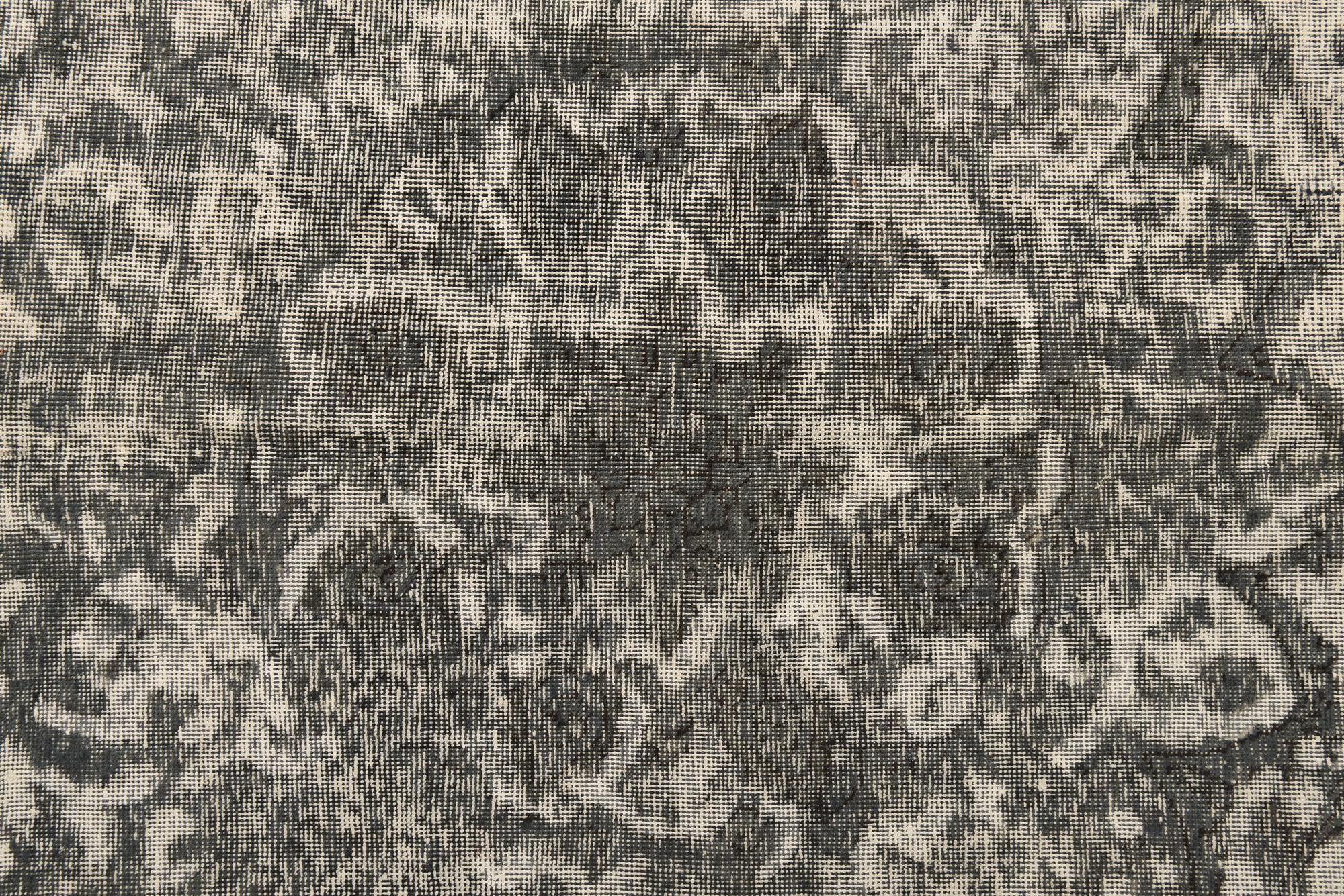 7' 8 x 10' 10 Hand Knotted Ultra Vintage Persian Wool Rug