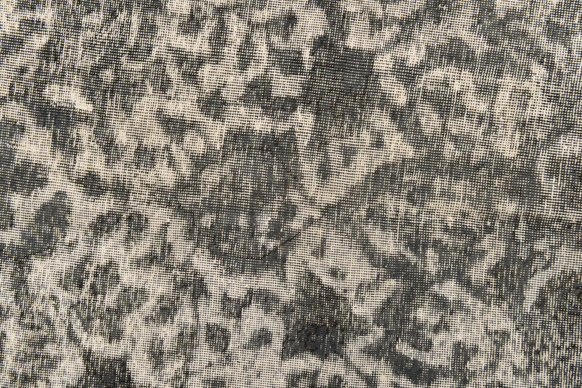 7' 8 x 10' 10 Hand Knotted Ultra Vintage Persian Wool Rug