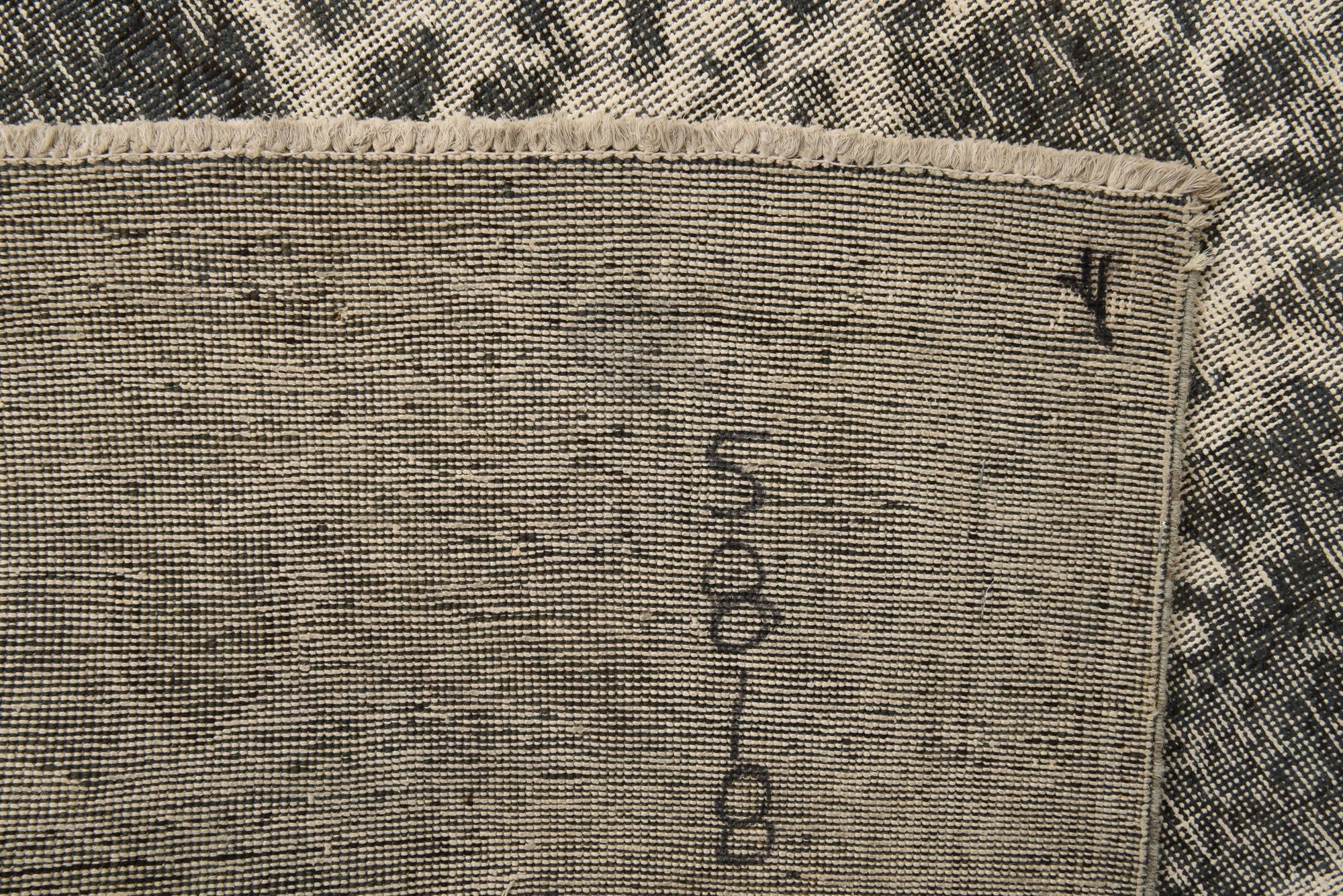 7' 8 x 10' 10 Hand Knotted Ultra Vintage Persian Wool Rug