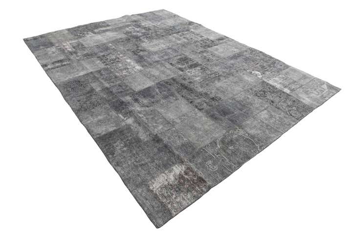 9' x 12' 3 Hand Knotted Ultra Vintage Persian Wool Rug