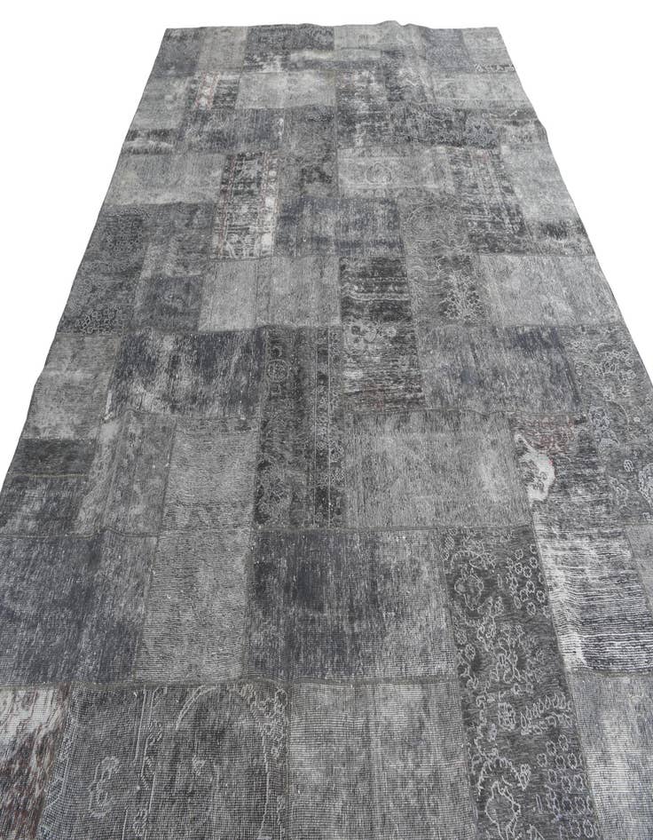 Detail image of 9' x 12' 3  Hand Knotted Ultra Vintage Persian Wool Rug