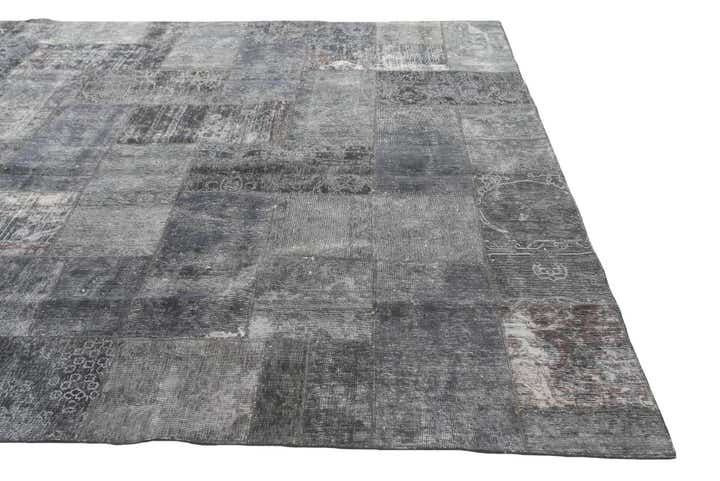 9' x 12' 3 Hand Knotted Ultra Vintage Persian Wool Rug