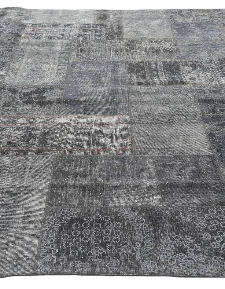 Detail image of 9' x 12' 3  Hand Knotted Ultra Vintage Persian Wool Rug