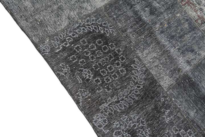 9' x 12' 3 Hand Knotted Ultra Vintage Persian Wool Rug