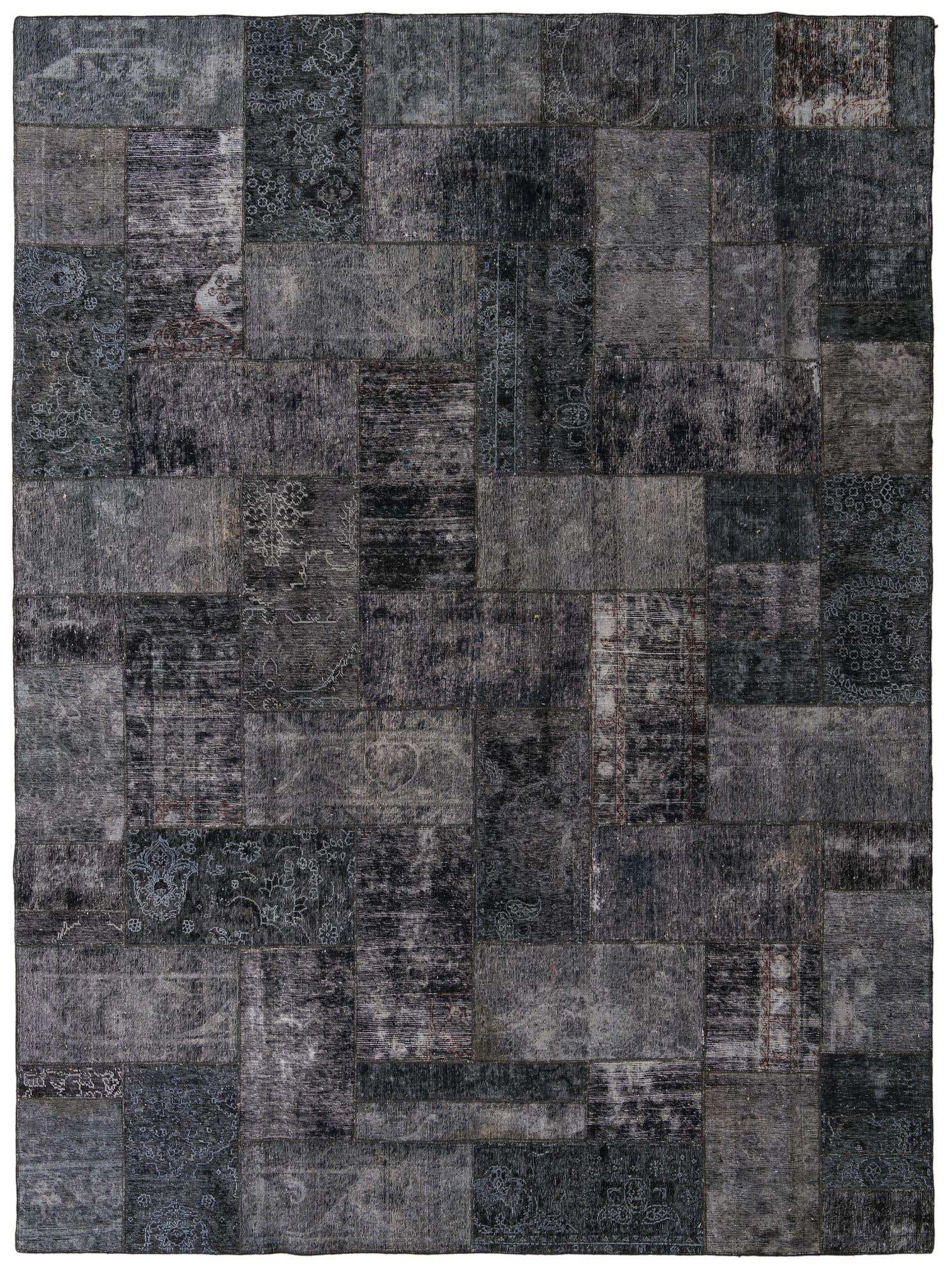 9' x 12' 3 Hand Knotted Ultra Vintage Persian Wool Rug