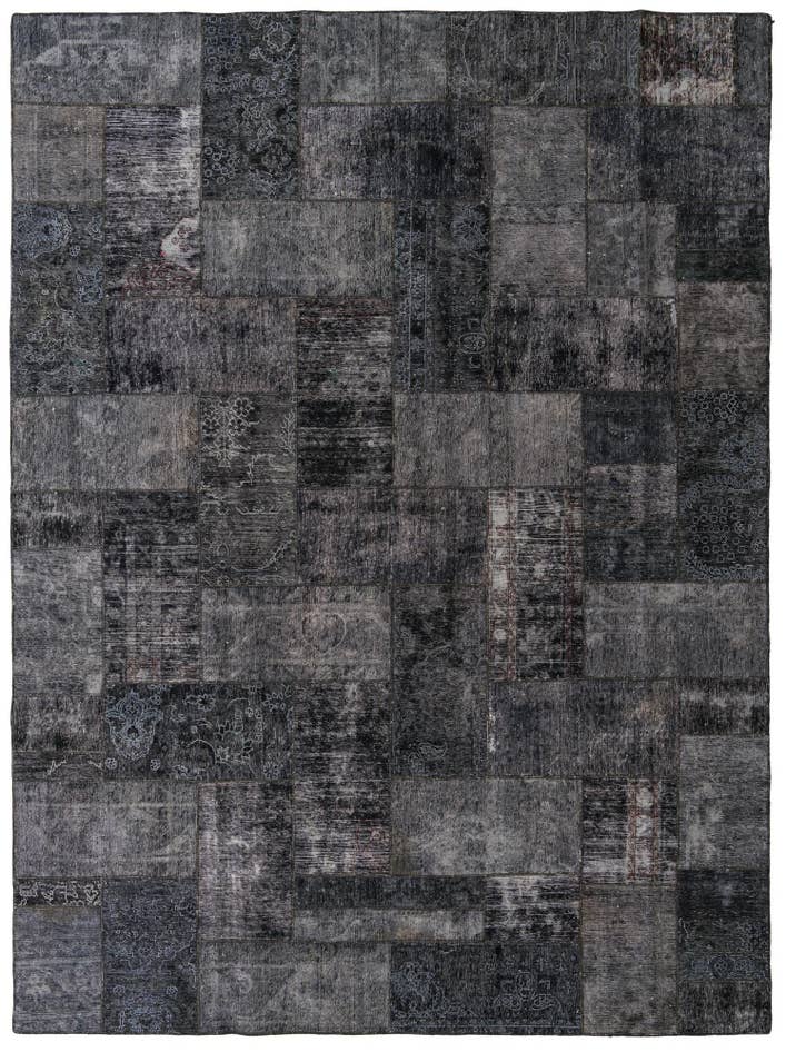 Detail image of 9' x 12' 3 Hand Knotted Ultra Vintage Persian Wool Rug