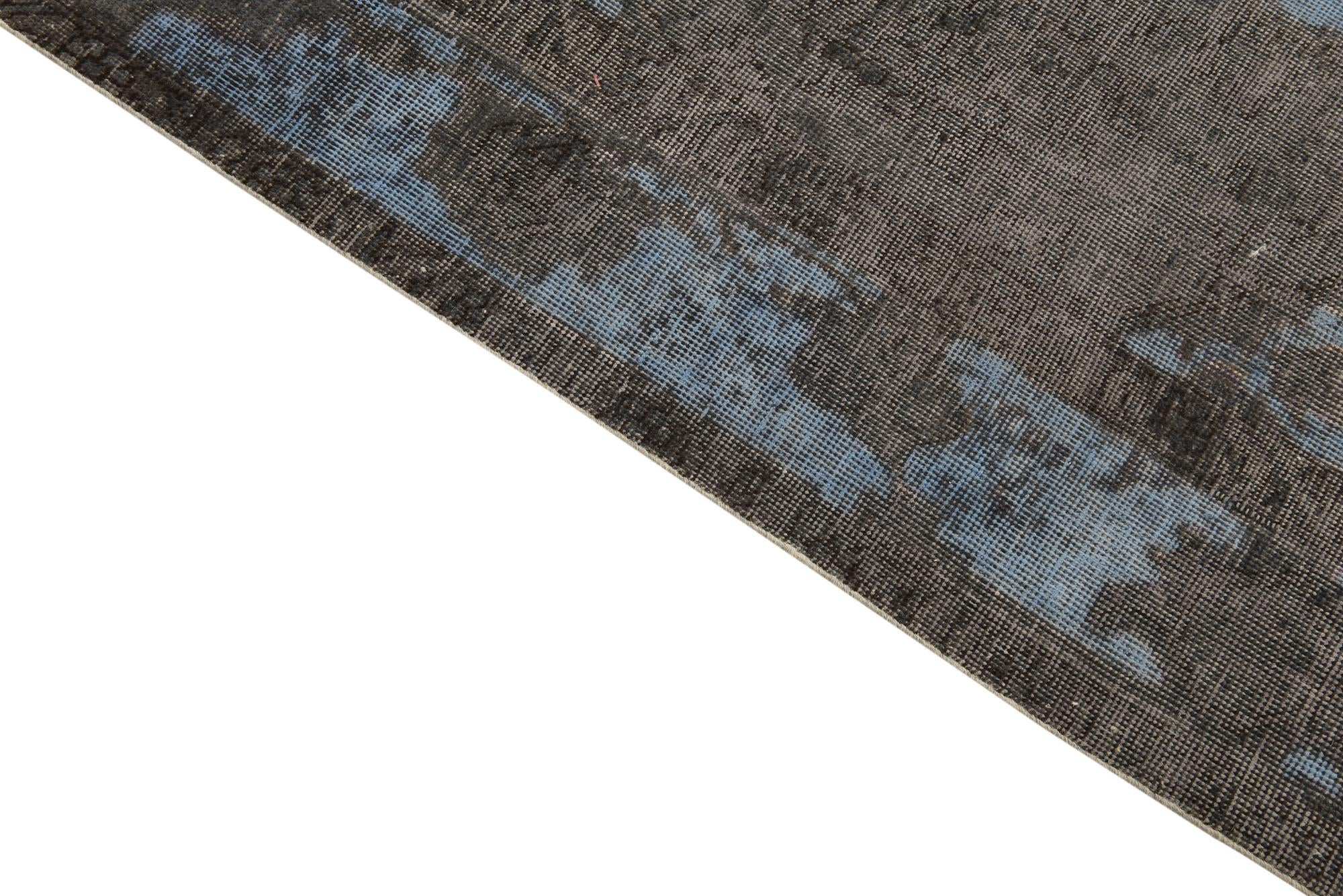 6' 3 x 9' 3 Hand Knotted Ultra Vintage Persian Wool Rug