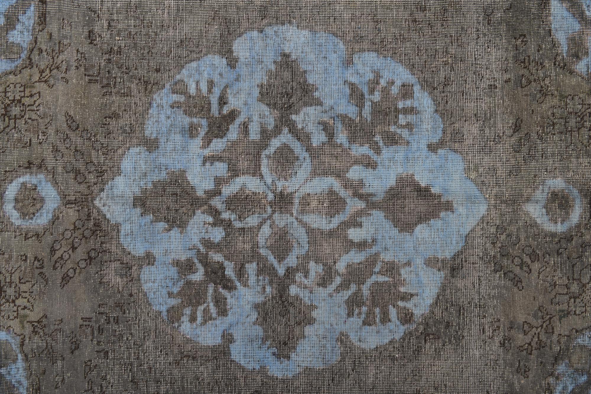 6' 3 x 9' 3 Hand Knotted Ultra Vintage Persian Wool Rug