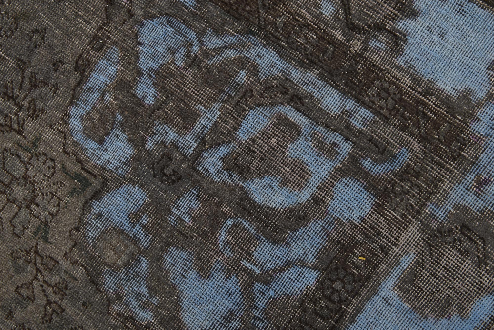 6' 3 x 9' 3 Hand Knotted Ultra Vintage Persian Wool Rug