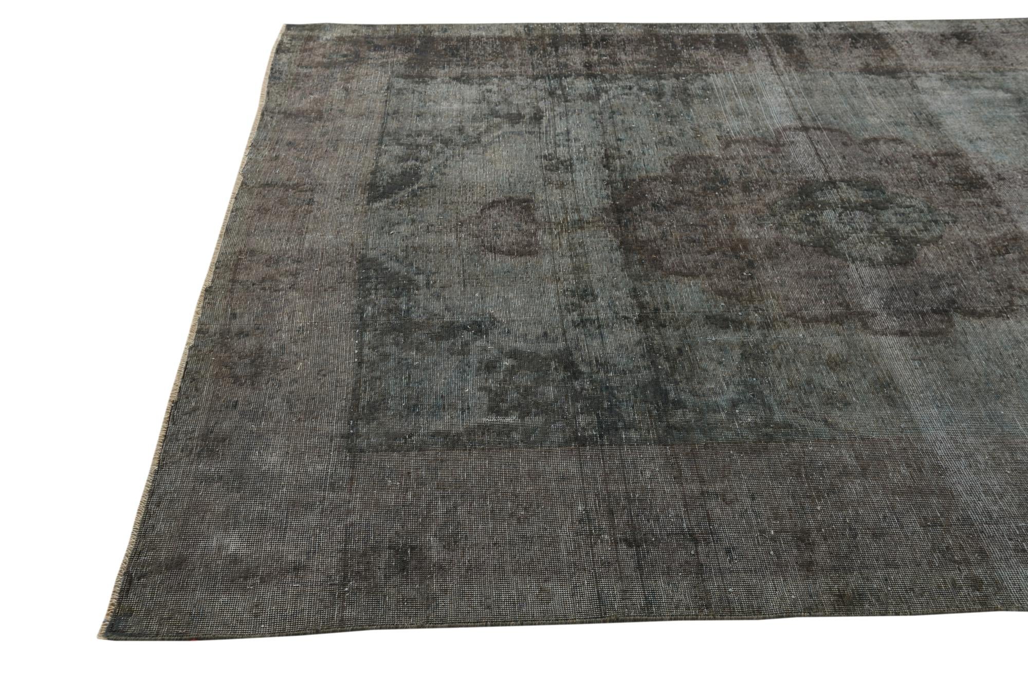 6' 5 x 9' 3 Hand Knotted Ultra Vintage Persian Wool Rug