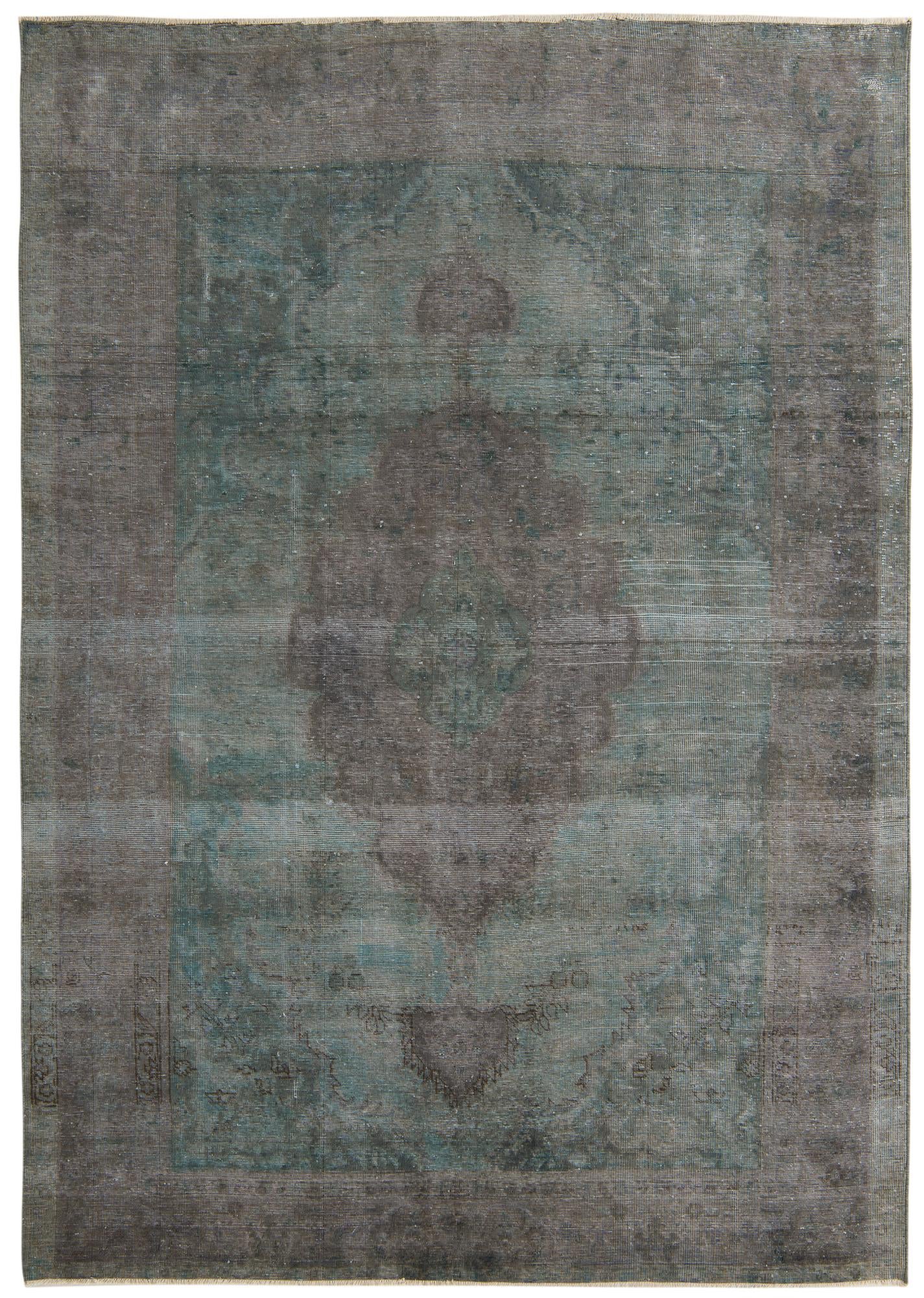 6' 5 x 9' 3 Hand Knotted Ultra Vintage Persian Wool Rug
