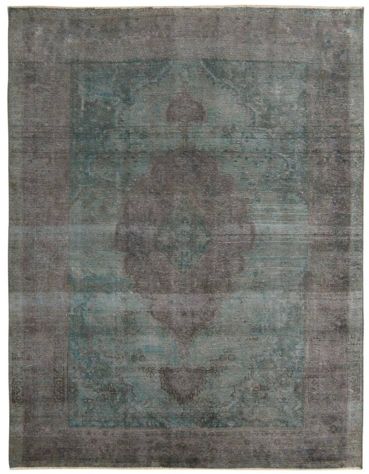 Detail image of 6' 5 x 9' 3 Hand Knotted Ultra Vintage Persian Wool Rug