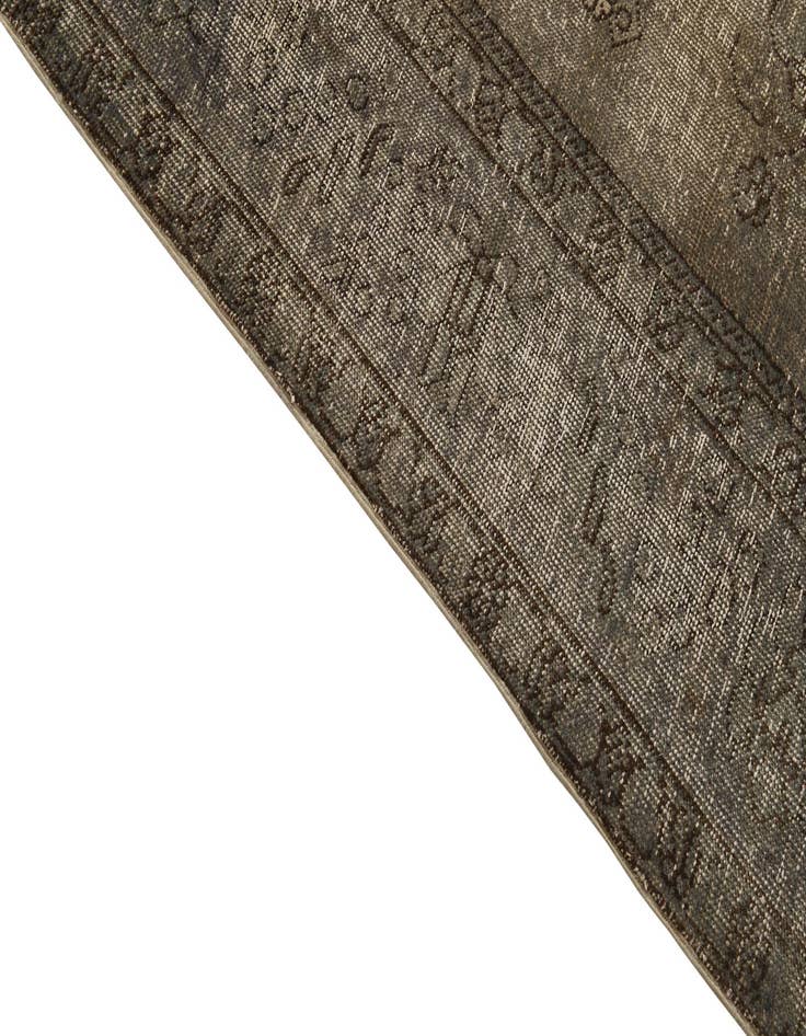 Detail image of 6' 7 x 9' 5  Hand Knotted Ultra Vintage Persian Wool Rug