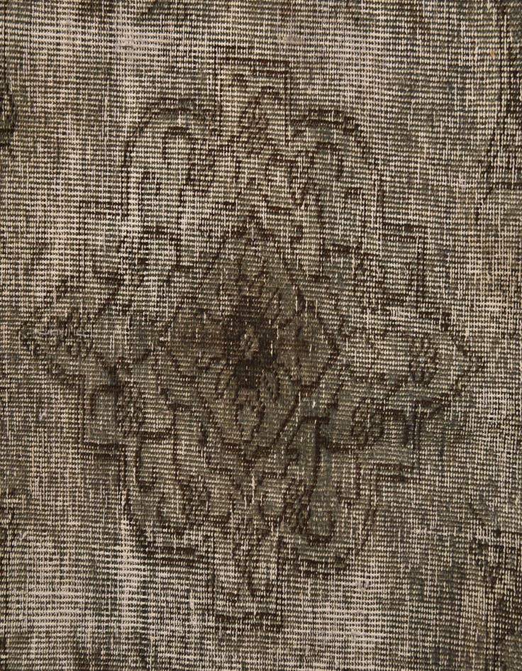 Detail image of 6' 7 x 9' 5  Hand Knotted Ultra Vintage Persian Wool Rug