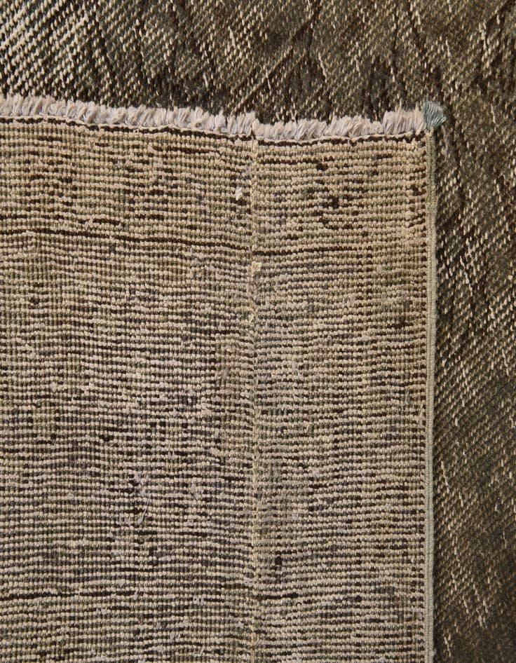 Detail image of 6' 7 x 9' 5  Hand Knotted Ultra Vintage Persian Wool Rug