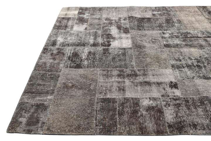 6' 10 x 10' Hand Knotted Ultra Vintage Persian Wool Rug