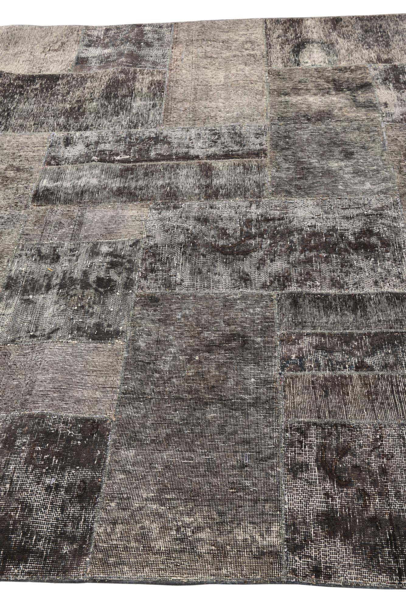 6' 10 x 10' Hand Knotted Ultra Vintage Persian Wool Rug
