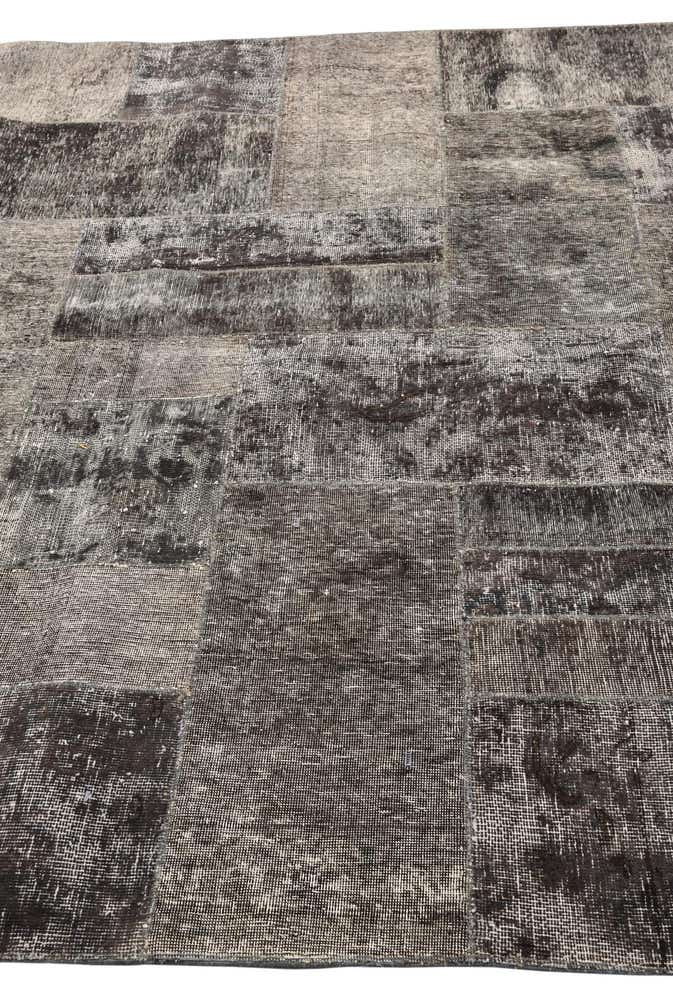 6' 10 x 10' Hand Knotted Ultra Vintage Persian Wool Rug