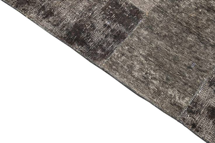 Detail image of 6' 10 x 10' Hand Knotted Ultra Vintage Persian Wool Rug
