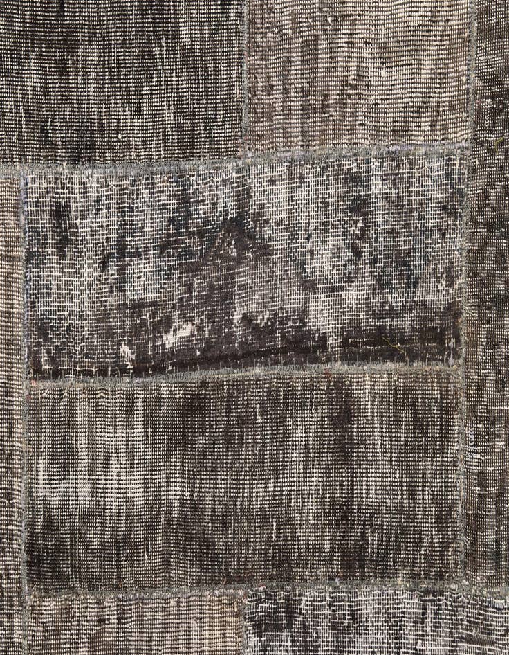 Detail image of 6' 10 x 10'  Hand Knotted Ultra Vintage Persian Wool Rug