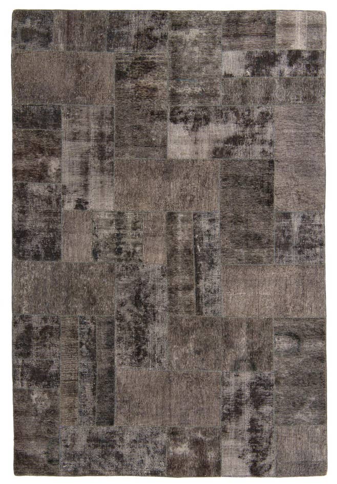 Detail image of 6' 10 x 10' Hand Knotted Ultra Vintage Persian Wool Rug