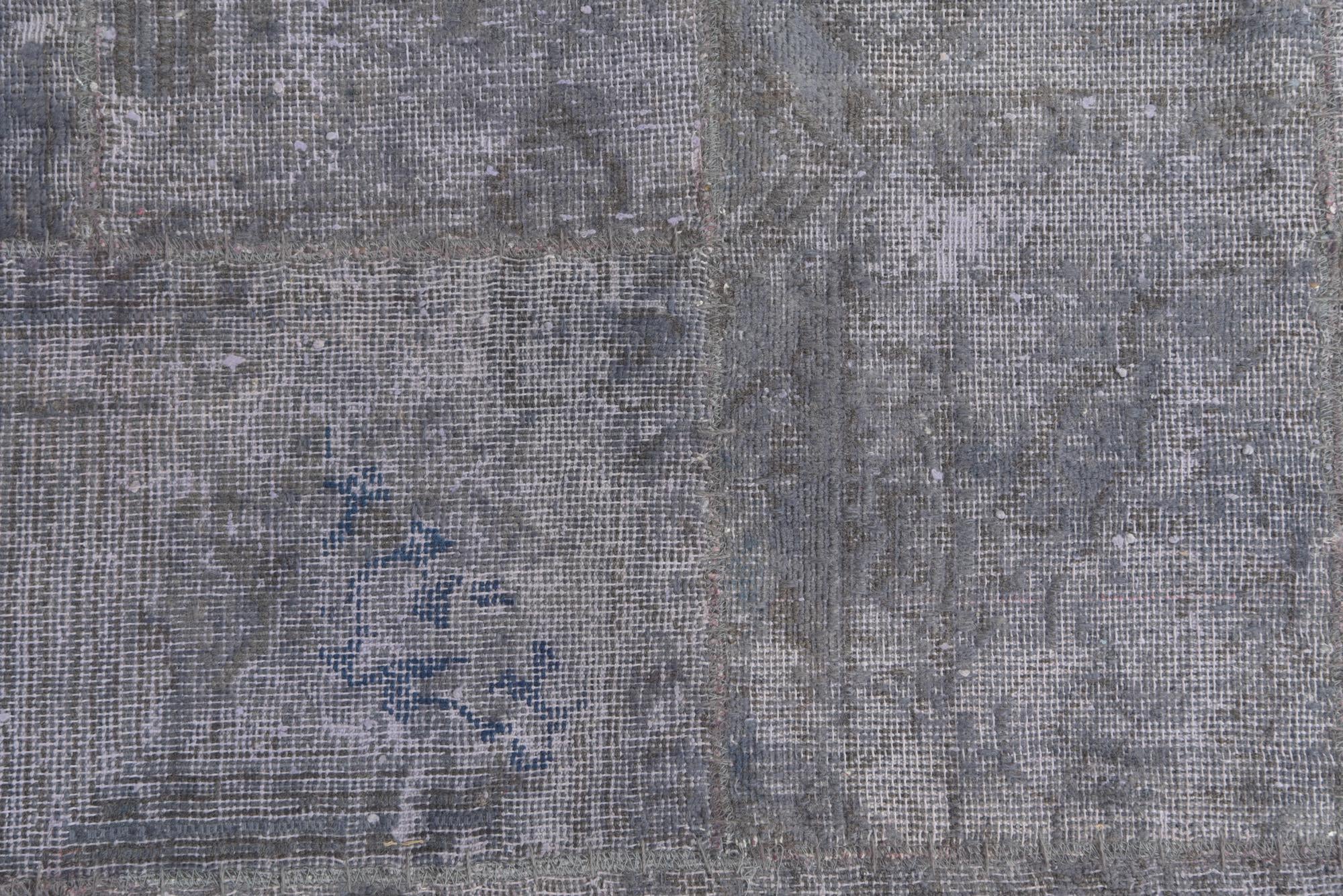 4' x 6' Hand Knotted Ultra Vintage Persian Wool Rug