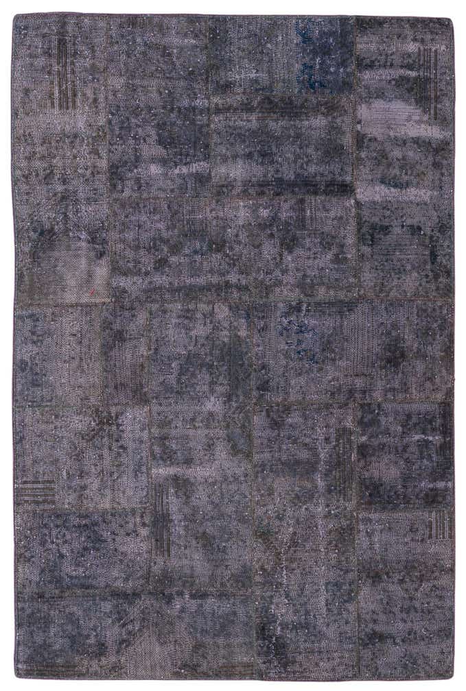 4' x 6' Hand Knotted Ultra Vintage Persian Wool Rug