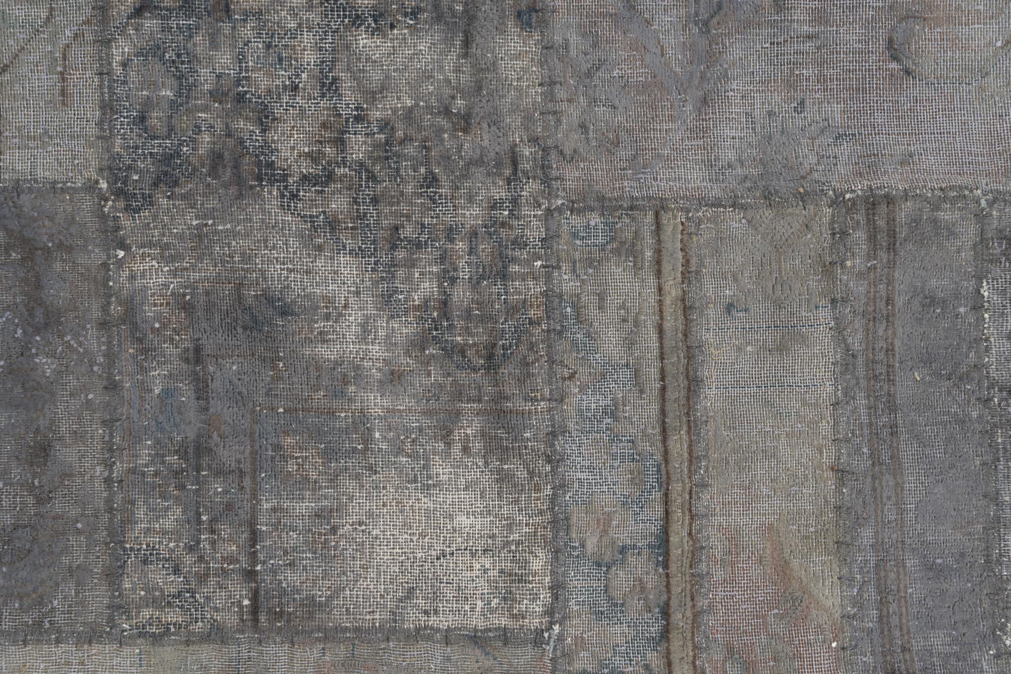 6' 8 x 9' 8 Hand Knotted Ultra Vintage Persian Wool Rug
