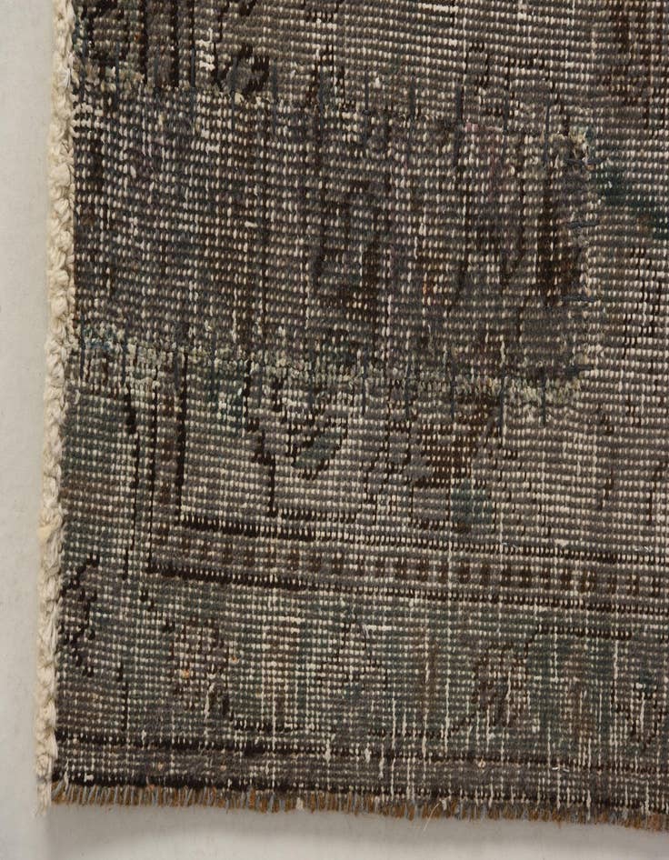 Detail image of 9' 9 x 12' 6  Hand Knotted Ultra Vintage Persian Wool Rug