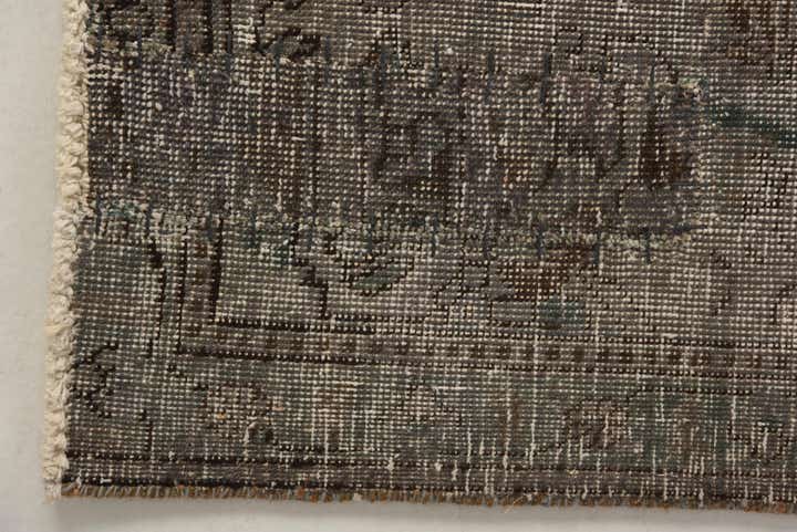 9' 9 x 12' 6 Hand Knotted Ultra Vintage Persian Wool Rug