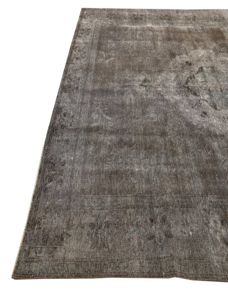 Detail image of 9' 9 x 12' 6  Hand Knotted Ultra Vintage Persian Wool Rug