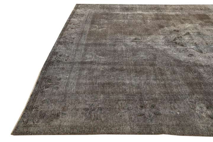 9' 9 x 12' 6 Hand Knotted Ultra Vintage Persian Wool Rug