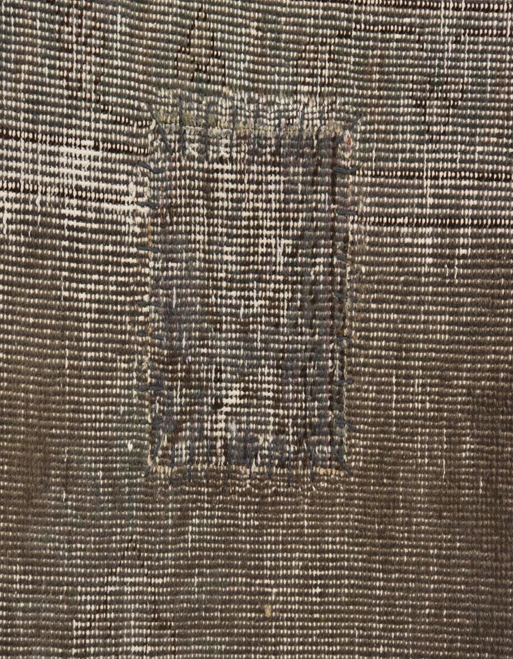 Detail image of 9' 9 x 12' 6  Hand Knotted Ultra Vintage Persian Wool Rug