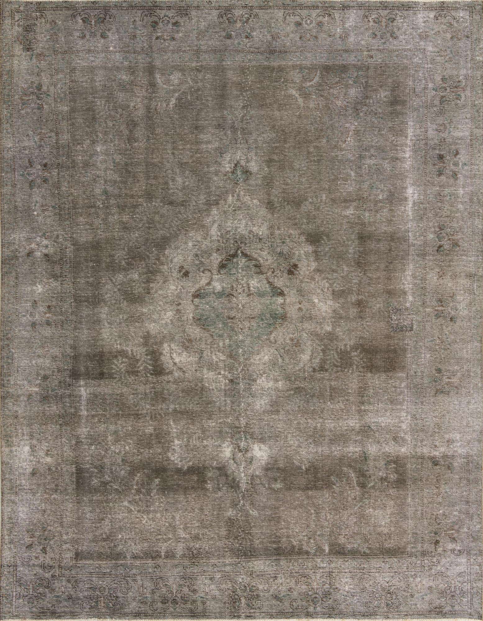 Primary image 9' 9 x 12' 6  Hand Knotted Ultra Vintage Persian Wool Rug