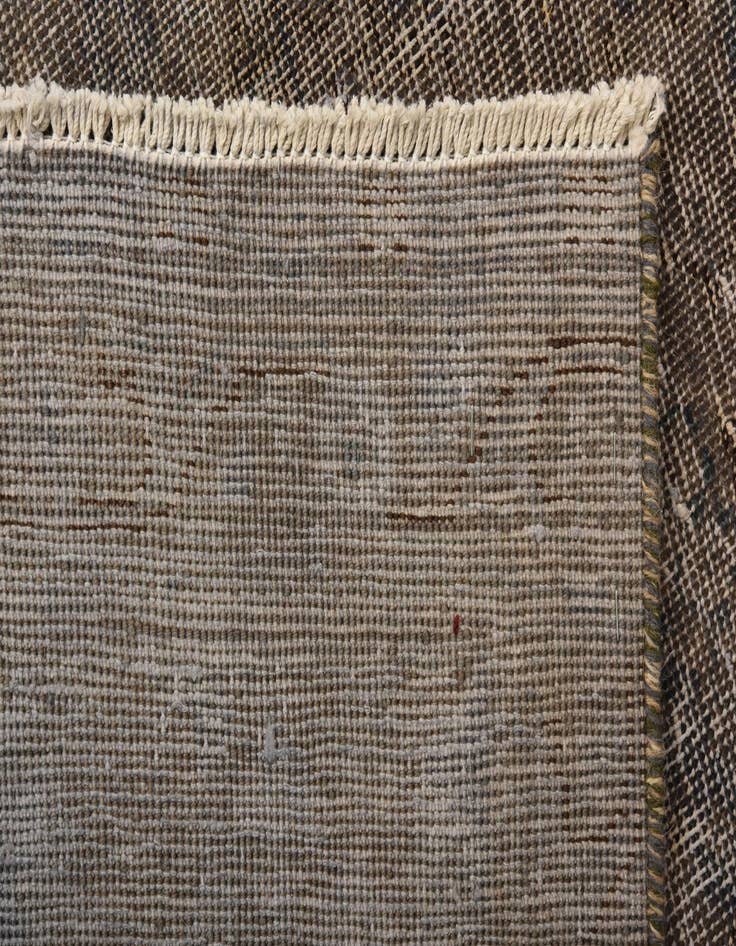 Detail image of 6' 1 x 9'  Hand Knotted Ultra Vintage Persian Wool Rug