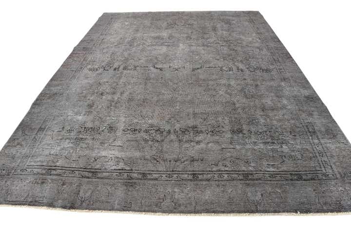 9' 1 x 12' 1 Hand Knotted Ultra Vintage Persian Wool Rug