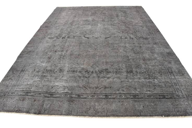 Detail image of 9' 1 x 12' 1 Hand Knotted Ultra Vintage Persian Wool Rug