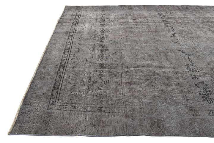 9' 1 x 12' 1 Hand Knotted Ultra Vintage Persian Wool Rug