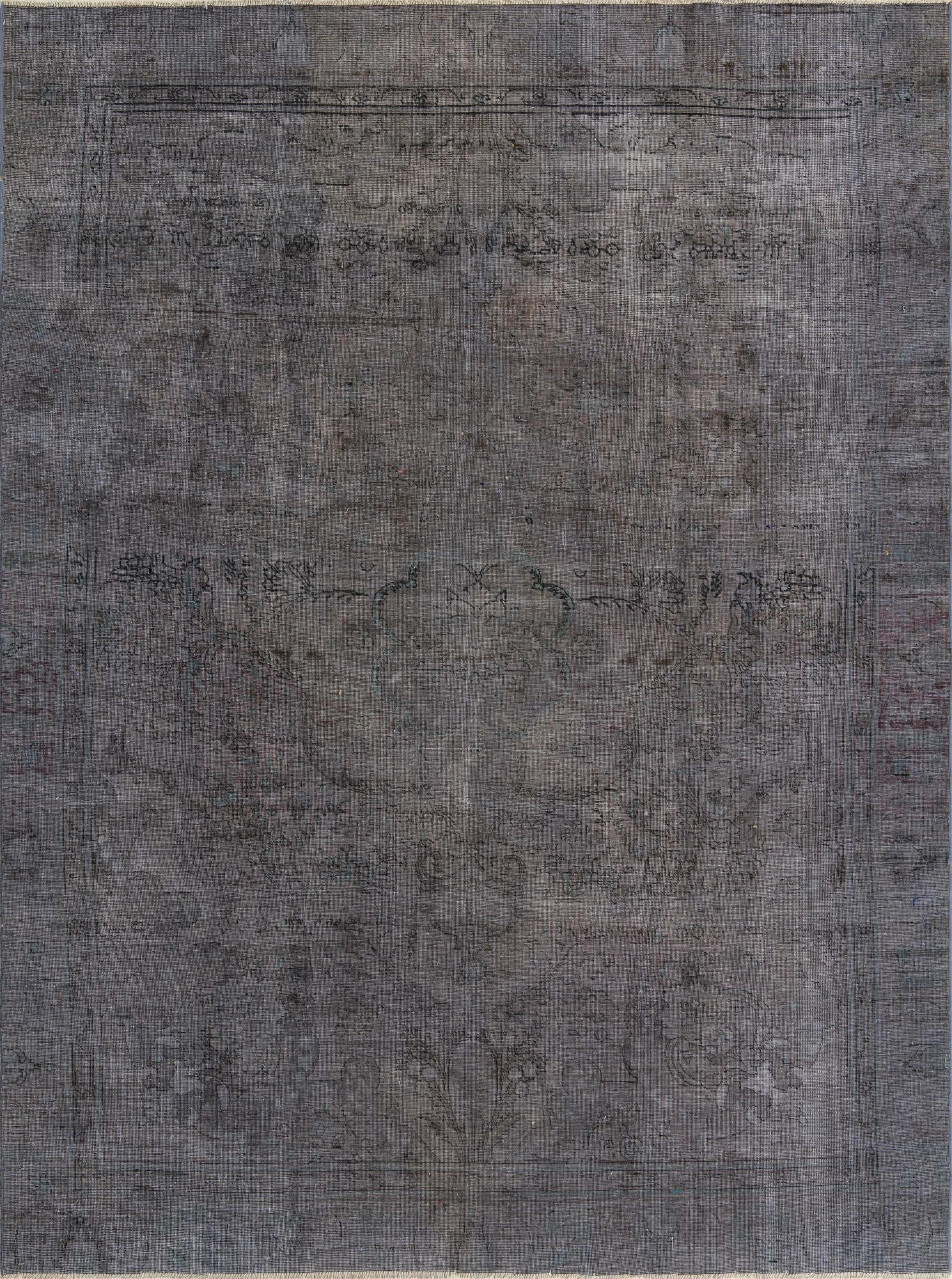 9' 1 x 12' 1 Hand Knotted Ultra Vintage Persian Wool Rug