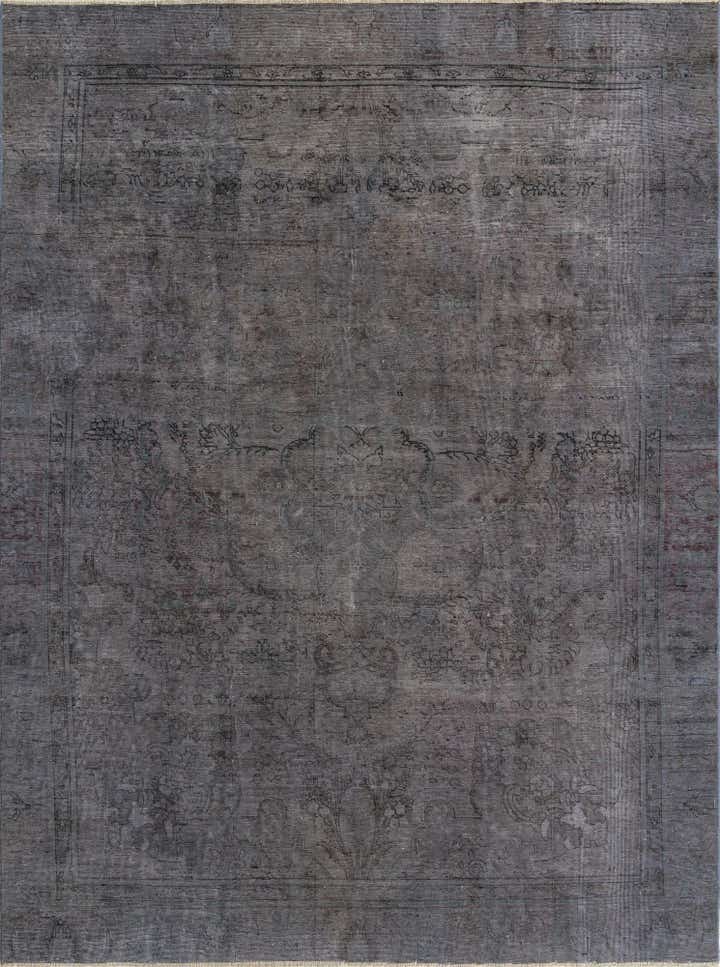 9' 1 x 12' 1 Hand Knotted Ultra Vintage Persian Wool Rug