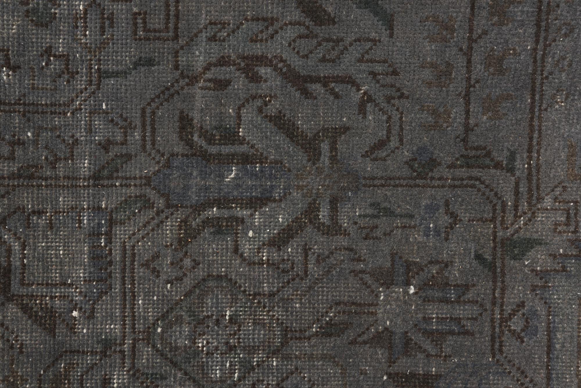 9' 9 x 12' 7 Hand Knotted Ultra Vintage Persian Wool Rug