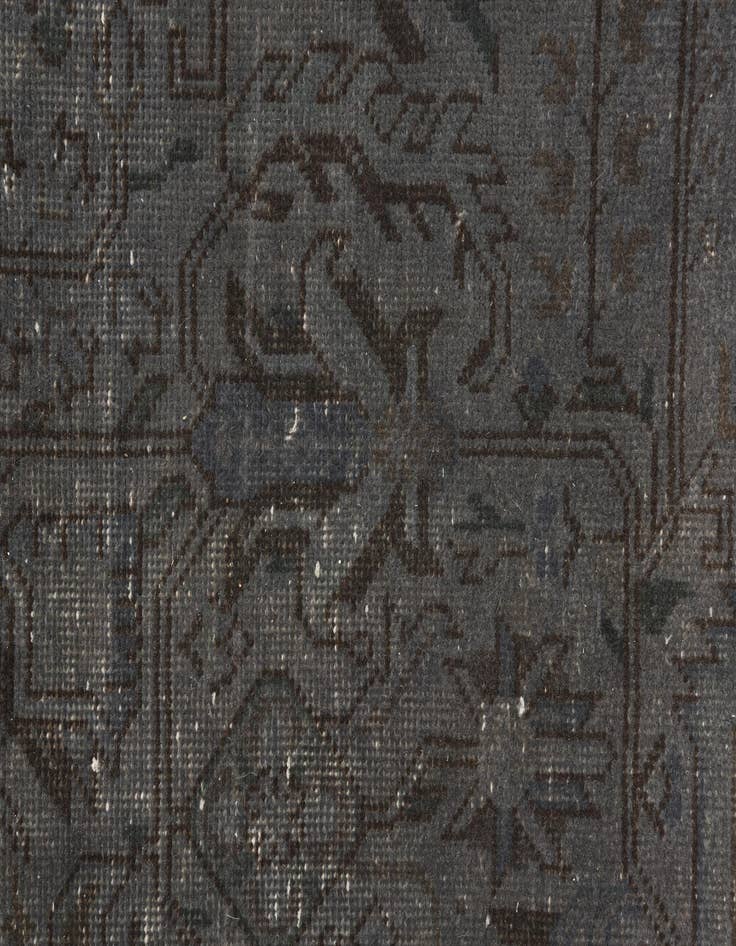 Detail image of 9' 9 x 12' 7  Hand Knotted Ultra Vintage Persian Wool Rug