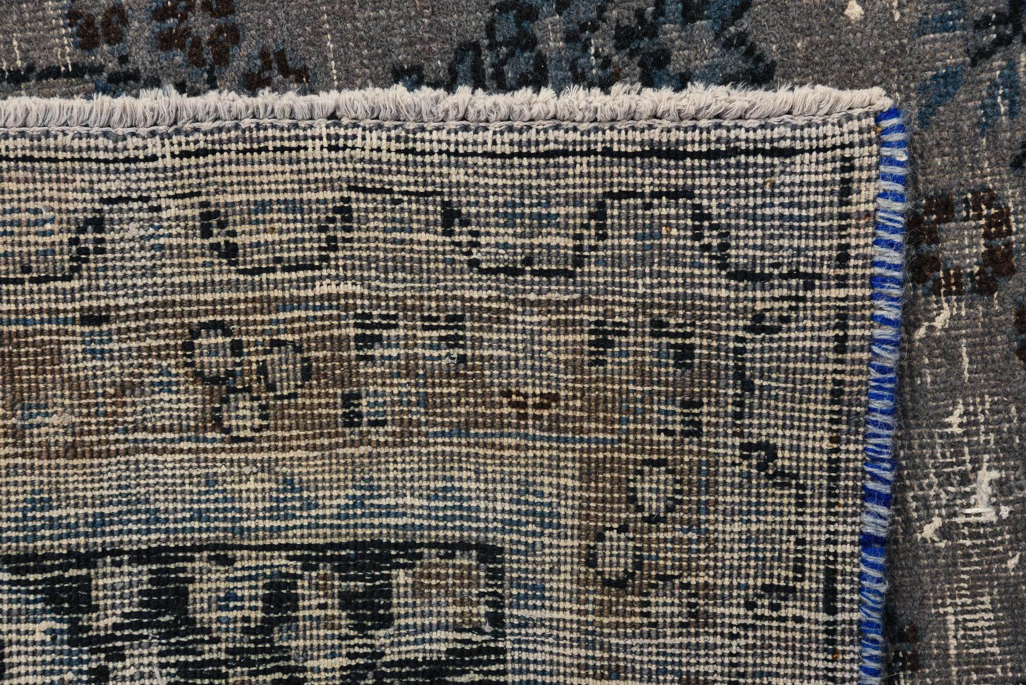 6' 4 x 9' 3 Hand Knotted Ultra Vintage Persian Wool Rug